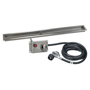 72" x 6" Linear CSA Certified Stainless Steel Drop-In Pan Kit by American Fire Products