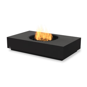 The EcoSmart Fire Martini 50 Graphite Propane Fire Pit features a sleek concrete base with a deep graphite finish, offering a modern propane fire table solution. Ideal for backyard fire pits, outdoor patios, and luxury entertainment spaces, this fire pit delivers a warm and inviting atmosphere with eco-friendly fuel efficiency.