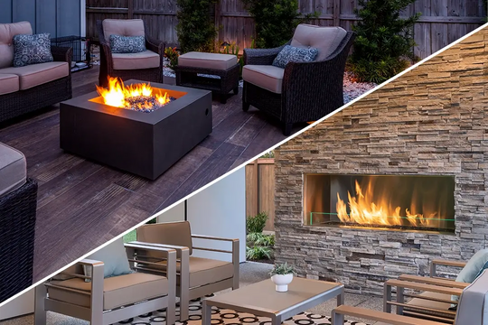 Backyard Fire Pits or Fireplaces?