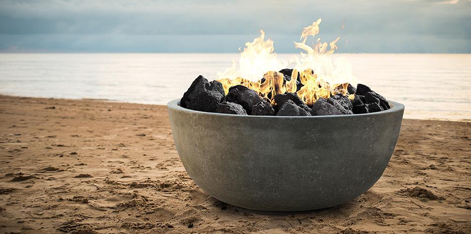 Concrete Fire Features by Prism Hardscapes | Starfire Direct
