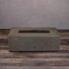 48" x 32" Rectangle Gravity Concrete (GFRC) Fire Pit - Natural Gas - 110V CSA Hi/Lo Electronic Ignition System w/Bluetooth & Handheld Remote - Brown by Starfire Designs