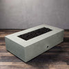 60" x 32" Rectangle Gravity Concrete (GFRC) Fire Pit - Natural Gas - Match Lit Ignition - Natural Gray by Starfire Designs