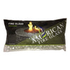 American Fire Glass 10 lb. bag of 1/4" Platinum Reflective Fire Glass, featuring premium mirrored glass pieces for use in fire pits and fireplaces—packaged for easy storage and stunning flame enhancement.