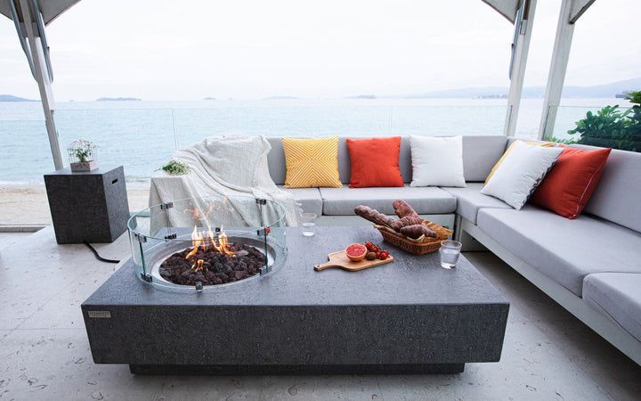 Metropolis Concrete Fire Table