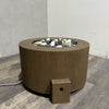 30" Round Cor-Ten Steel Fire Pit - IN STOCK