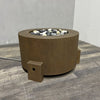 30" Round Cor-Ten Steel Fire Pit - IN STOCK