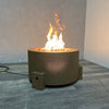 30" Round Cor-Ten Steel Fire Pit - IN STOCK