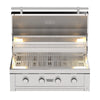 36" Stainless Steel Gran Fuego 4-Burner Built-In Natural Gas Grill by Videl Grills