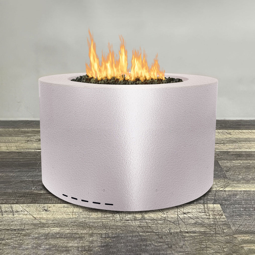 36" Round Gravity Powder Coated Steel Fire Pit by Starfire Designs