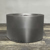 45" Round Gravity Powder Coated Steel Fire Pit - Natural Gas - 110V CSA Hi/Lo Electronic Ignition System w/Bluetooth & Handheld Remote - Silver Hammertone by Starfire Designs