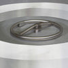 45" Round Gravity Stainless Steel Fire Pit by Starfire Designs