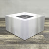 45" Square Gravity Stainless Steel Fire Pit by Starfire Designs
