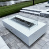 The Outdoor Plus 96" Coronado Steel Gas Fire Pit