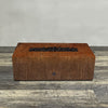 48" x 24" Rectangle Gravity Corten Steel Fire Pit by Starfire Designs