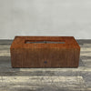48" x 24" Rectangle Gravity Corten Steel Fire Pit by Starfire Designs