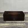 48" x 24" Rectangle Gravity Powder Coated Steel Fire Pit - Propane Gas Hardline - Flame Sense with Spark Ignition System - Copper Vein by Starfire Designs
