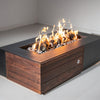 Rectangle Stainless Steel Flat Pan with All-Weather Electronic Ignition System - Natural Gas by American Fire Products