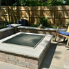 Square Stainless Steel Burner Cover by American Fire Products