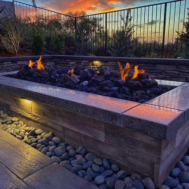 Black Lava Rock by American Fire Products