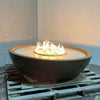 The Outdoor Plus 60" Sedona Concrete Gas Fire Pit (Chestnut) - Clearance