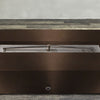60" x 32" Rectangle Gravity Powder Coated Steel Fire Pit - Propane Gas Hardline - Push Button Spark Ignition - Bronze Hammertone by Starfire Designs