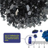 1/2" Black Reflective Fire Glass by American Fire Products