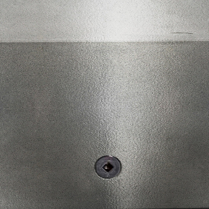 72" x 38" Rectangle Gravity Powder Coated Steel Fire Pit - Propane Gas Hardline - 110V CSA Hi/Lo Electronic Ignition System w/Bluetooth & Handheld Remote - Silver Hammertone by Starfire Designs