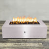 variant:72" x 38" / Push Button Spark / White Hammertone
