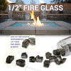 1/2" Bali Reflective Fire Glass - 10 Lb Jar