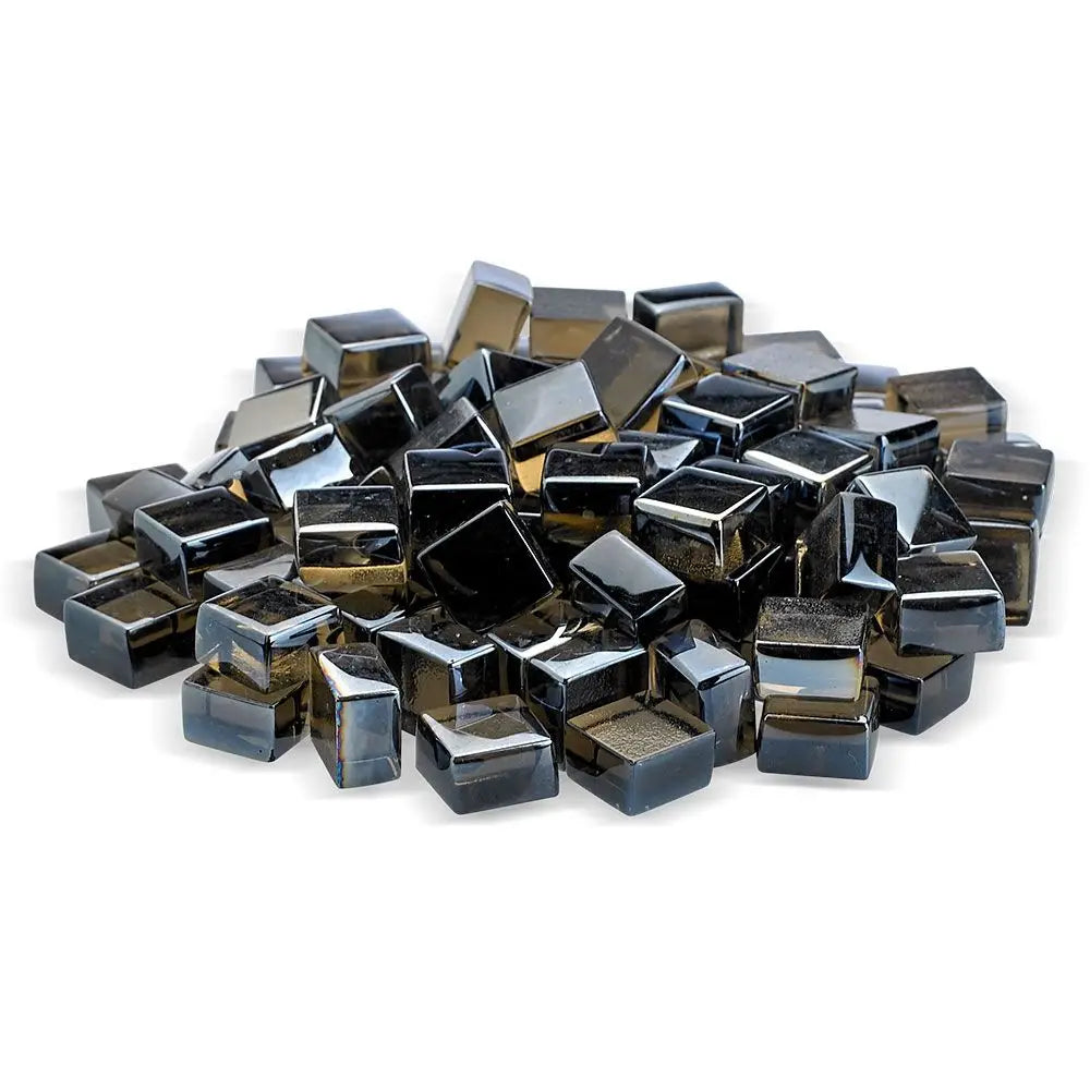 1/2" Bronze Luster Fire Glass 2.0 Cubes by American Fire Products