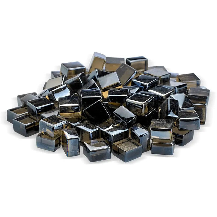 1/2" Bronze Luster Fire Glass 2.0 Cubes by American Fire Products