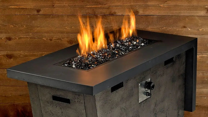 1/2" Bronze Luster Fire Glass 2.0 Cubes by American Fire Products