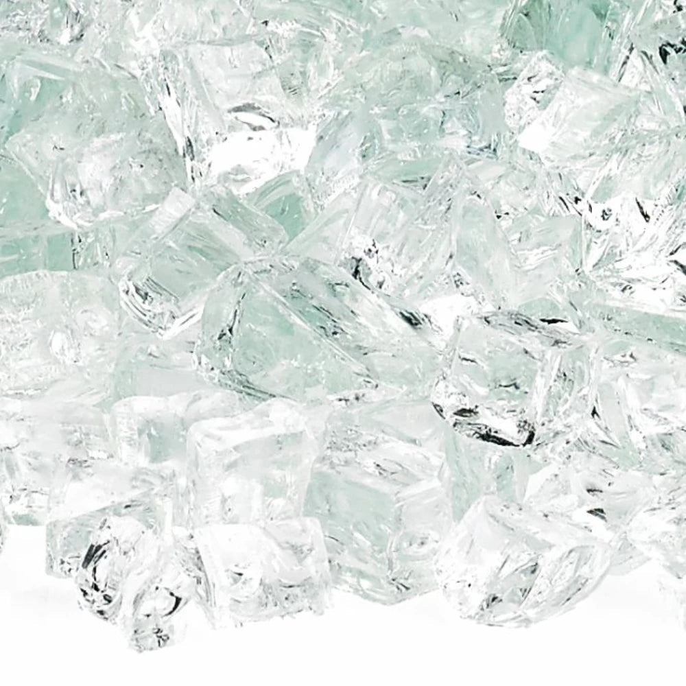 1/2" Clear Fire Glass by American Fire Products