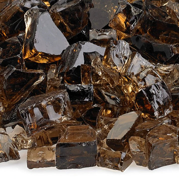 1/2" Copper Fire Glass by American Fire Products