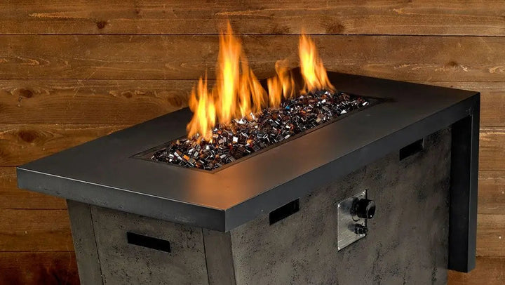 1/2" Copper Luster Fire Glass 2.0 Cubes by American Fire Products