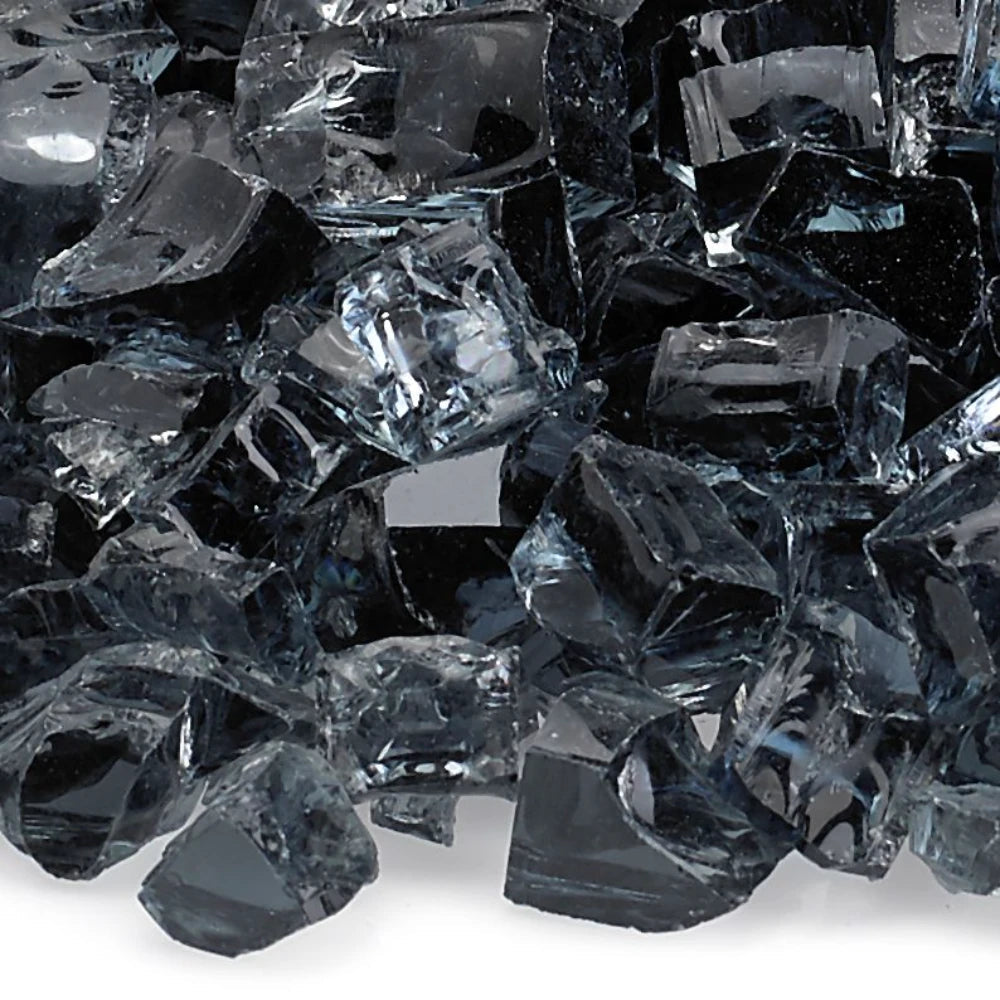 1/2" Gray Fire Glass by American Fire Products