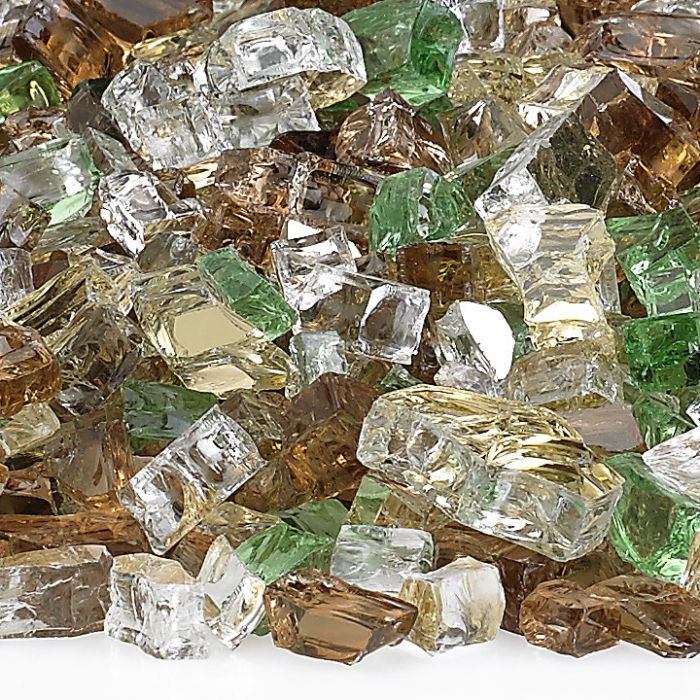1/2" Yosemite Reflective Fire Glass - 10 Lb Jar