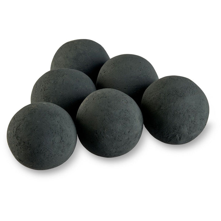 4" Lite Stone Fire Balls - Set of 6 by American Fire Products