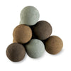 4" Natural Lite Stone Fire Balls - Set of 6 by American Fire Products