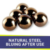 4" Stainless Steel Iron Fire Balls - Set of 6 by American Fire Products