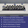 4" Stainless Steel Iron Fire Balls - Set of 6 by American Fire Products