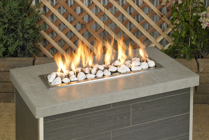 Cottage White Lite Stones - Set of 15 by American Fire Products