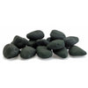 Matte Black Lite Stones - Set of 15 by American Fire Products