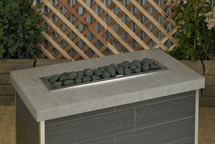 Matte Black Lite Stones - Set of 15 by American Fire Products