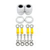 Hardware kit included with the Bromic Smart-Heat 1-Channel Wireless Adjustable Dimmer Control, showing waterproof cable glands, mounting screws, and grounding connectors.