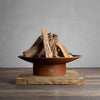 variant:36" / Wood Burning / Iron Oxide (Corten)