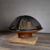variant:48" / Wood Burning / Iron Oxide (Corten)
