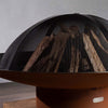 variant:60" / Wood Burning / Iron Oxide (Corten)