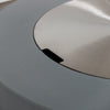 42" Round Beton Concrete (GFRC) Gas Fire Bowl with Hidden Propane Tank - Natural Gray by Starfire Designs