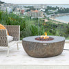 43" x 35" Boulder Fire Pit by Elementi